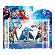 DC Superheroes 4-Inch Mini-Statue Set D 3-Pack